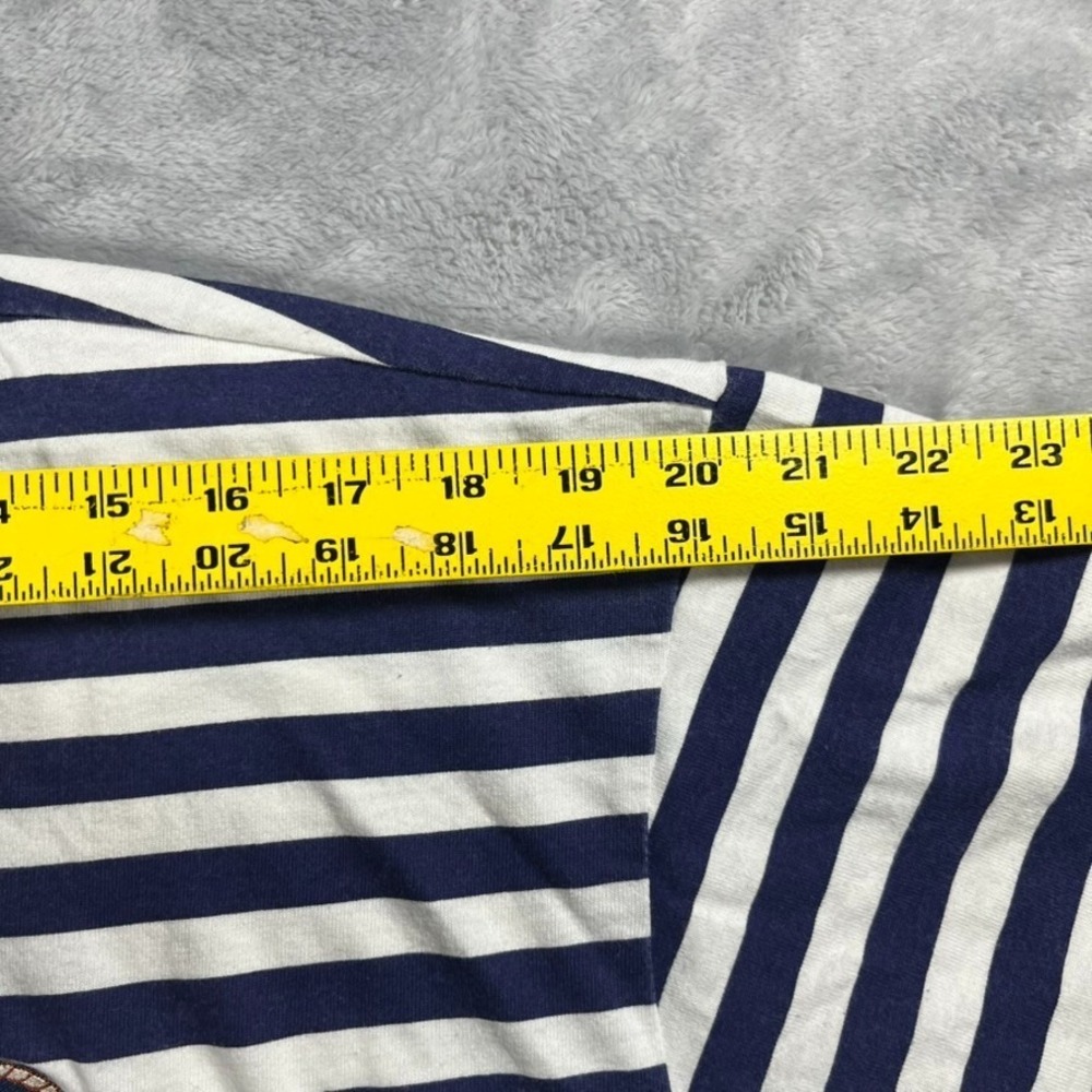 VTG Bounty Cruises Sydney T-Shirt XL Nautical Marine Striped Rugby Style - Picture 5 of 9